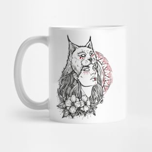 Lynx priestess Mug